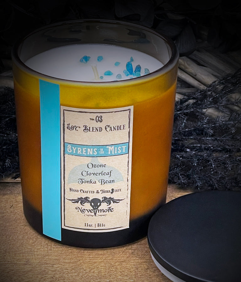 Nevermore 12oz Candle w/ Lid