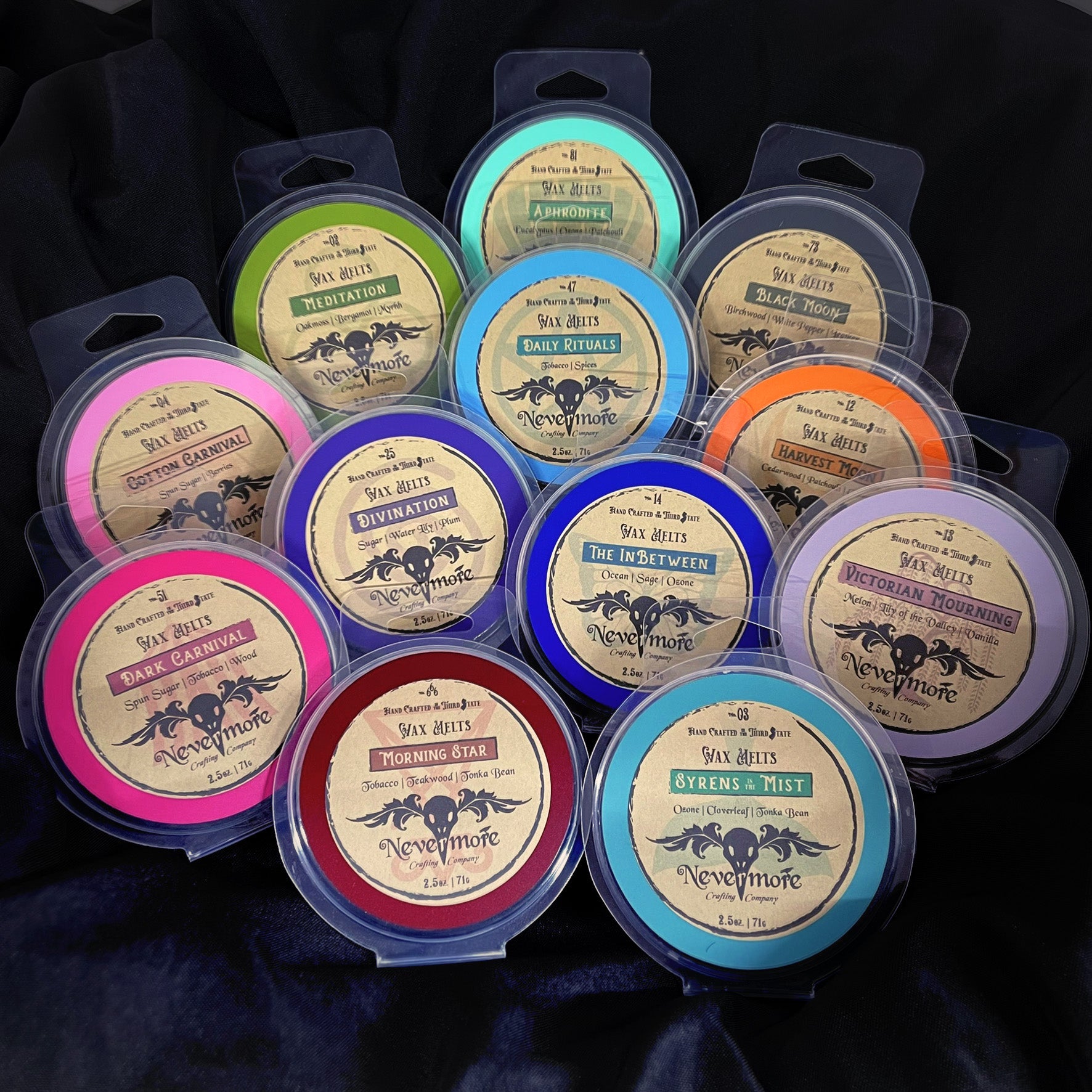 Nevermore Wax Melts